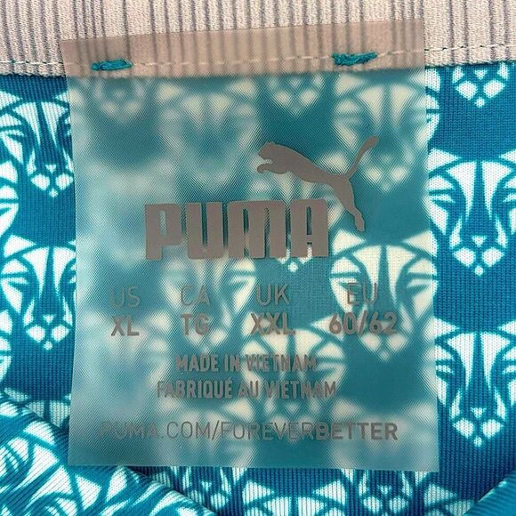 Men’s Puma MATTR Roar Golf Polo Shirt, "Blue Glow"-Size XL - Picture 9 of 10